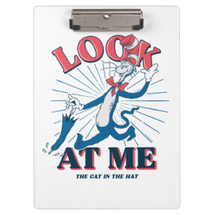 Look At Me Cat In The Hat Clipboard