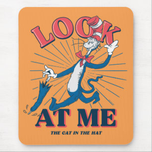 Look At Me Cat In The Hat Mouse Pad