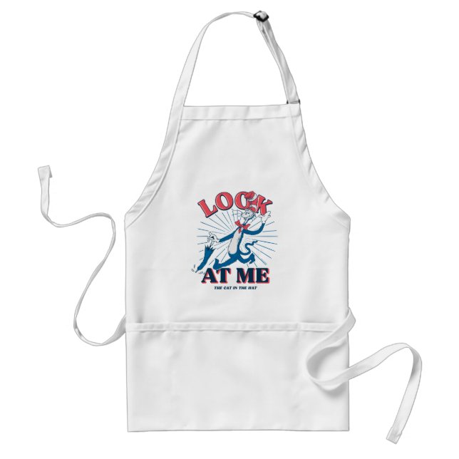 Look At Me Cat In The Hat Standard Apron (Front)