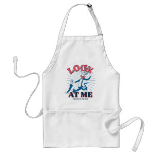 Look At Me Cat In The Hat Standard Apron