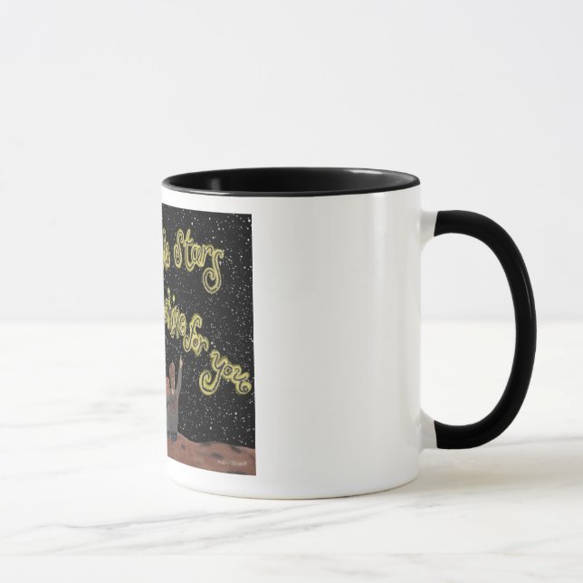 Look At the Stars Mug (Right)