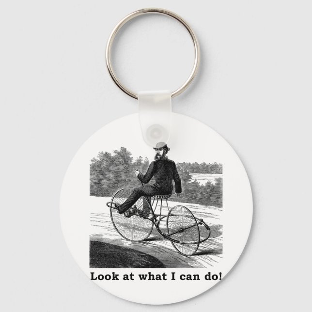 Look at what I can do! Key Ring (Front)