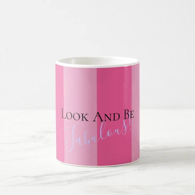 Look & Be Fabulous Celebration Shower Party Favour Coffee Mug (Center)