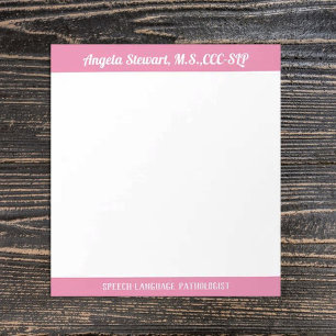 Look! Classic Custom SLP notepad! Notepad