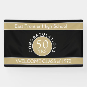 Look! CUSTOM 50 yr reunion banner