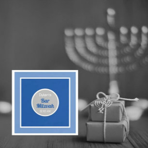 Look! Custom Bar Mitzvah Guest towels Napkin