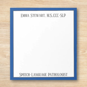 Look@@ Custom SLP notepad! Notepad