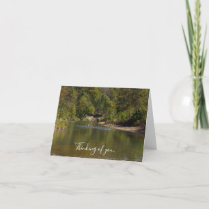 Look Down Bryant Creek Thinking Of You Card