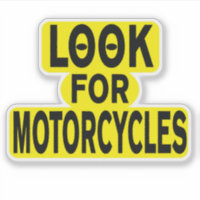 Look For Motorcycles Attention Getting Design