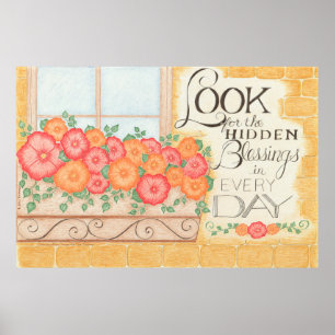 Look for the Hidden Blessings Wall Art