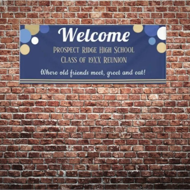 LOOK! Fun Class Reunion banner (Creator Uploaded)