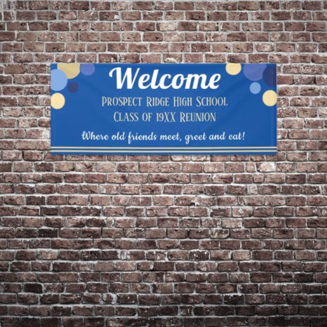 LOOK! Fun Class Reunion banner (Creator Uploaded)