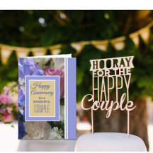 Look @ Happy Anniversary to Couple greeting card