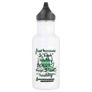 "Look" healthy/Butterfly...Gastroparesis 532 Ml Water Bottle