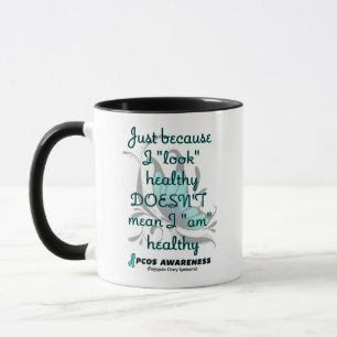 "Look" healthy/Butterfly...PCOS Mug