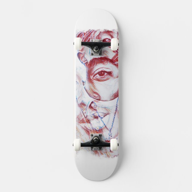 Look Into My Eyes  Skateboard (Front)
