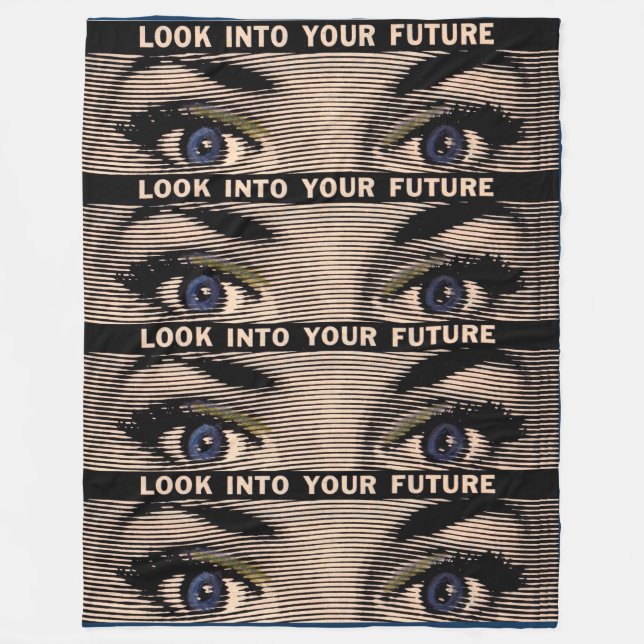 Look into your future fleece blanket (Front)