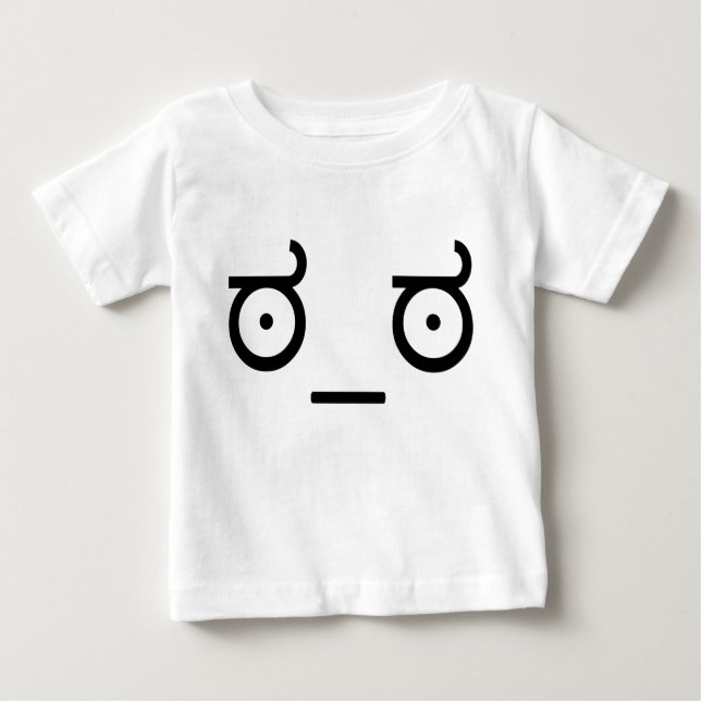Look of Disapproval Meme Baby T-Shirt (Front)