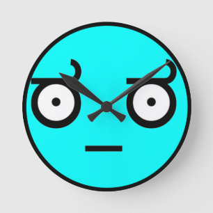 Look of Disapproval Meme Rage comic Round Clock