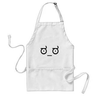 Look Of Disapproval Standard Apron