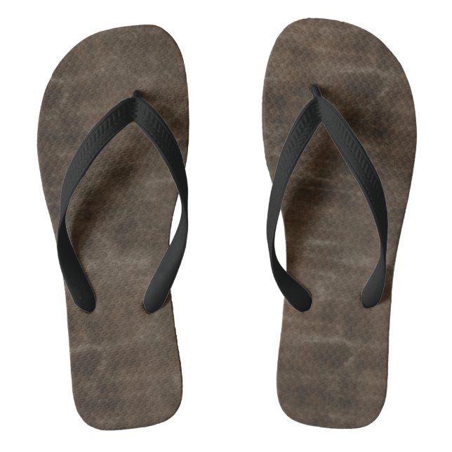look of leather jandals (Footbed)
