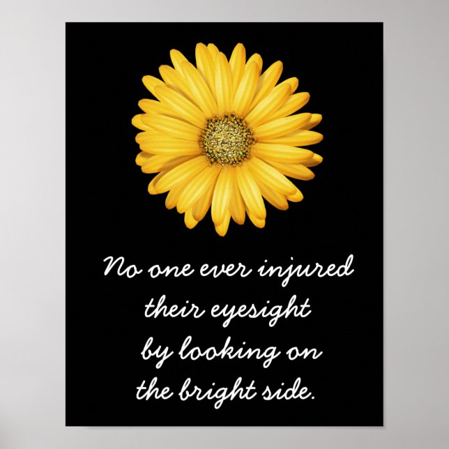 Look On Bright Side --- Art Print (Front)