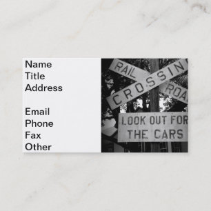 Look Out For Cars Business Card