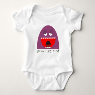 Look, Teeth! Baby Bodysuit