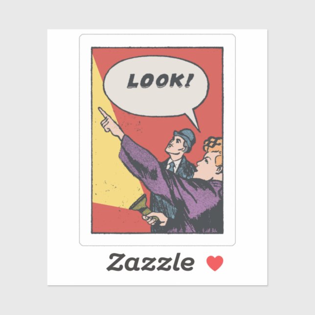 LOOK! The Thing in the Sky • Golden Era Comic Art (Sheet)