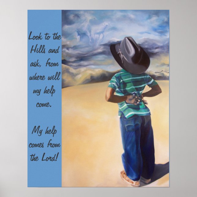 Look to the Hills, Poster (Front)