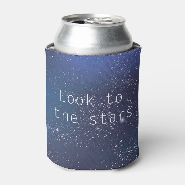Look to the stars can cooler (Can Front)