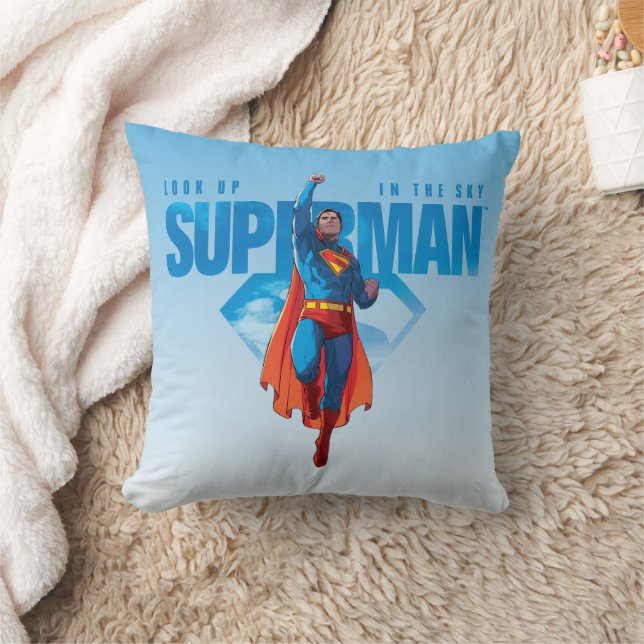 Look Up It’s Superman Cushion (Blanket)