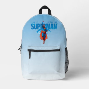 Look Up It’s Superman Printed Backpack