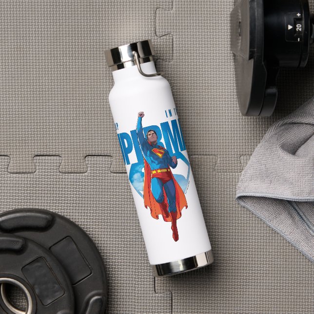 Look Up It’s Superman Water Bottle (Gym)