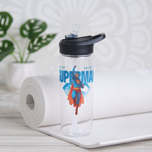Look Up It’s Superman Water Bottle (Yoga)