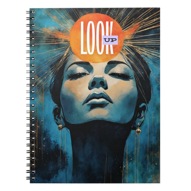 Look Up | Notebook Journal (Front)