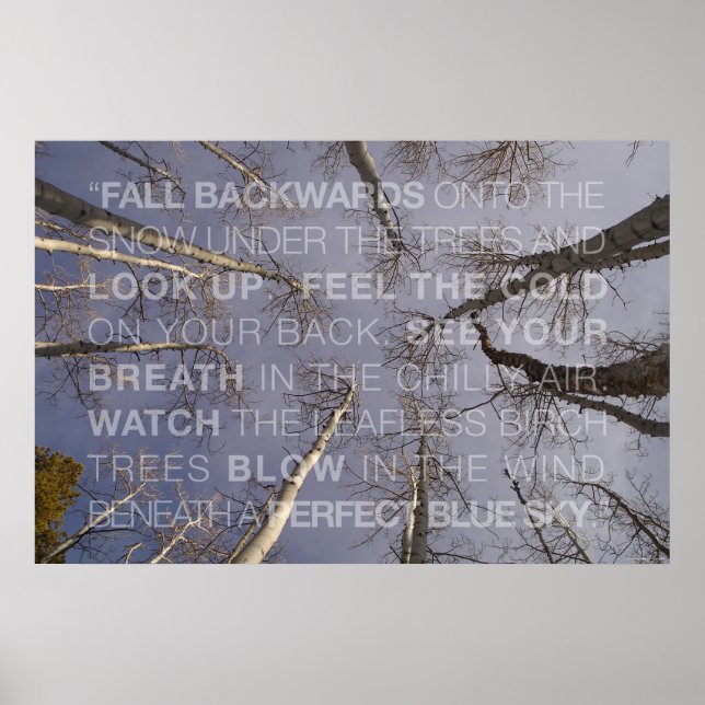 Look up poster (Front)