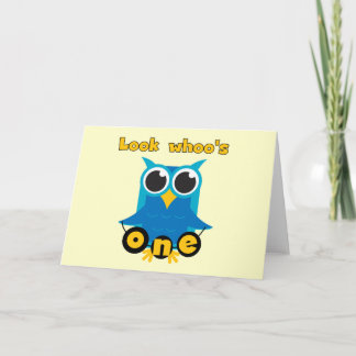 Look Whoo's 1 Tshirts and Gifts Card