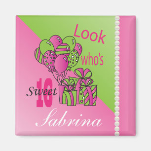 Look Who's 16 16th Birthday Magnet