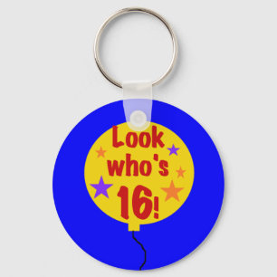 Look Who's 16 Key Ring
