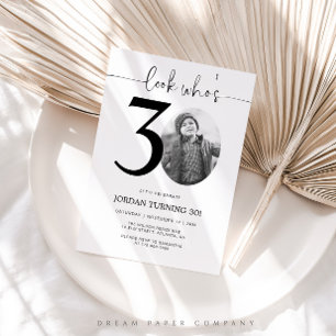 Look Who's 30   Photo 30th Birthday Invitation