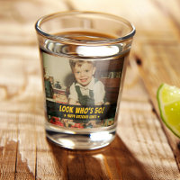 Look Who's 50 Retro Birthday Party Favour Photo