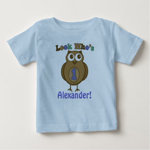 Look Who's One Birthday Shirt