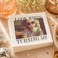 Look Who's Turning 50 Photo Funny Throwback