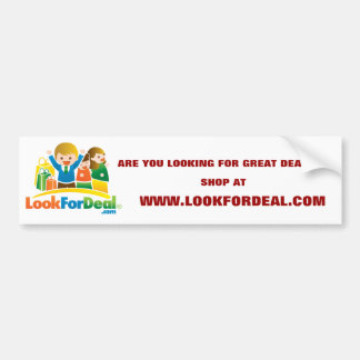 LookForDeal-BumperSticker Bumper Sticker