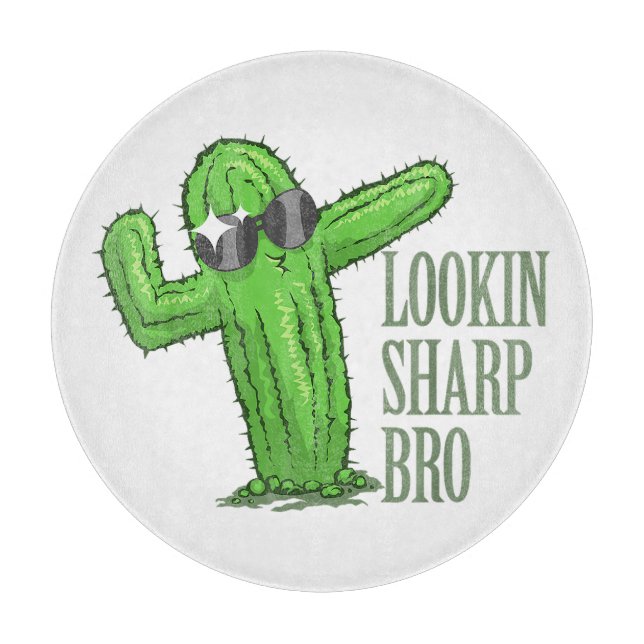 Lookin Sharp Bro Cutting Board (Front)
