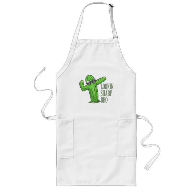 Lookin Sharp Bro Long Apron (Front)