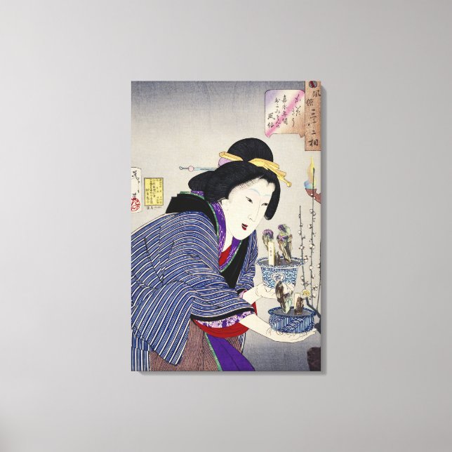 Looking as if She Wants to Change: The Appearance Canvas Print (Front)