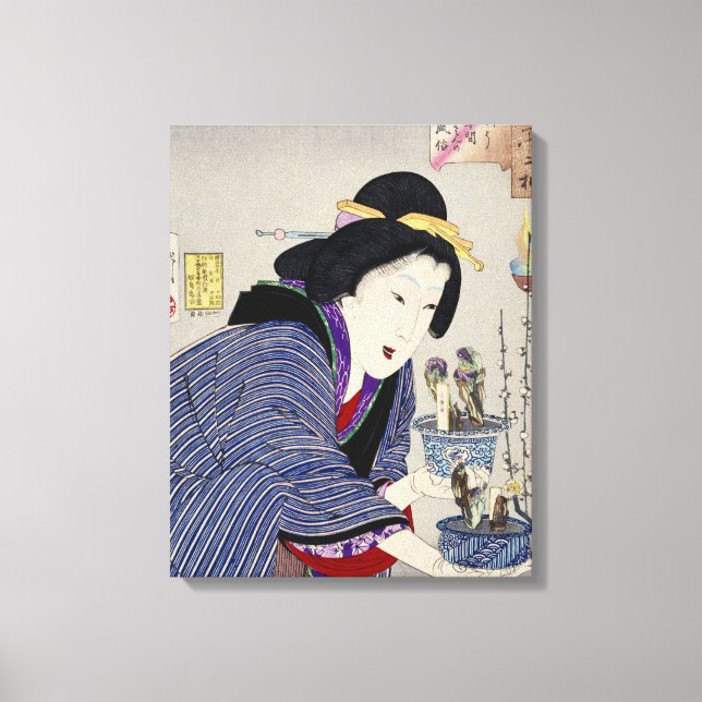 Looking as if She Wants to Change: The Appearance Canvas Print (Front)