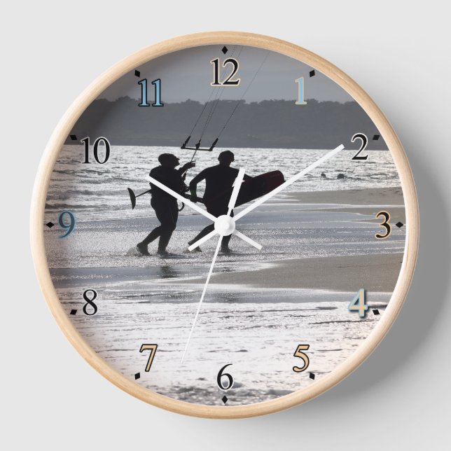 looking at the wind clock (Front)